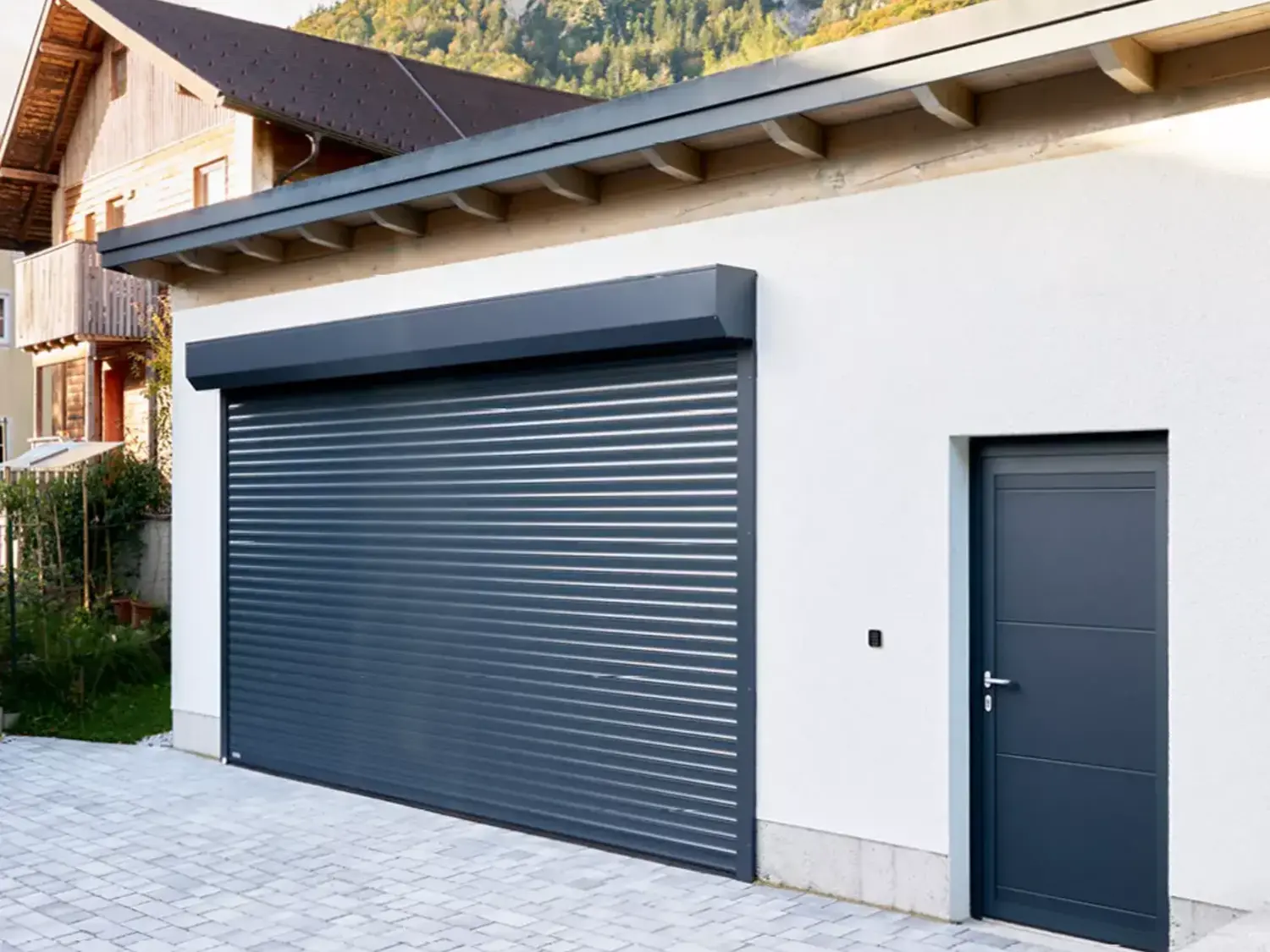 porte de garage enroulable Genève