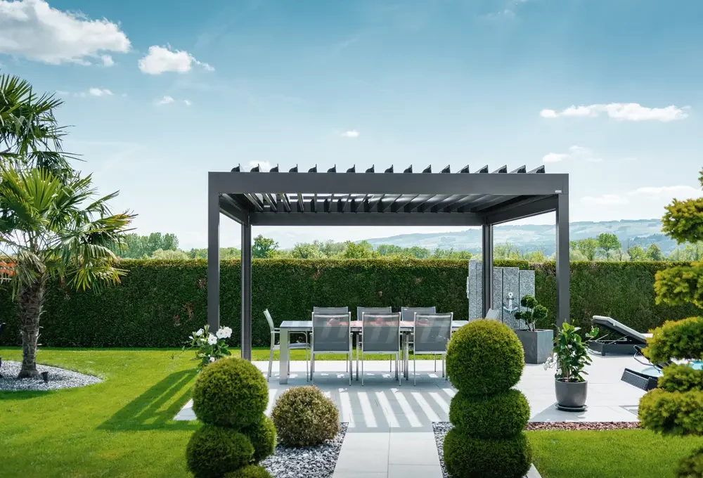 pergolas bioclimatique de jardin